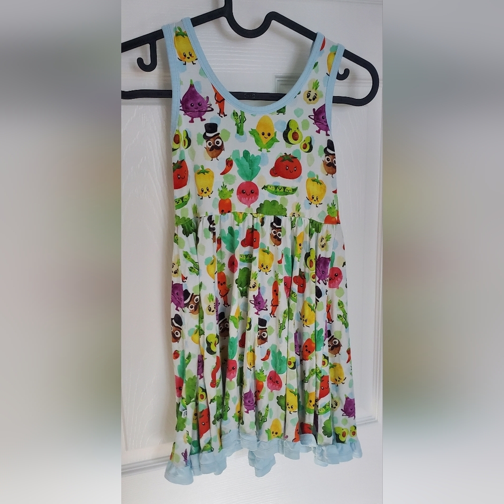 Birdie Bean Bamboo Girls Dress Lot Size 5/6T - Picture 7 of 13
